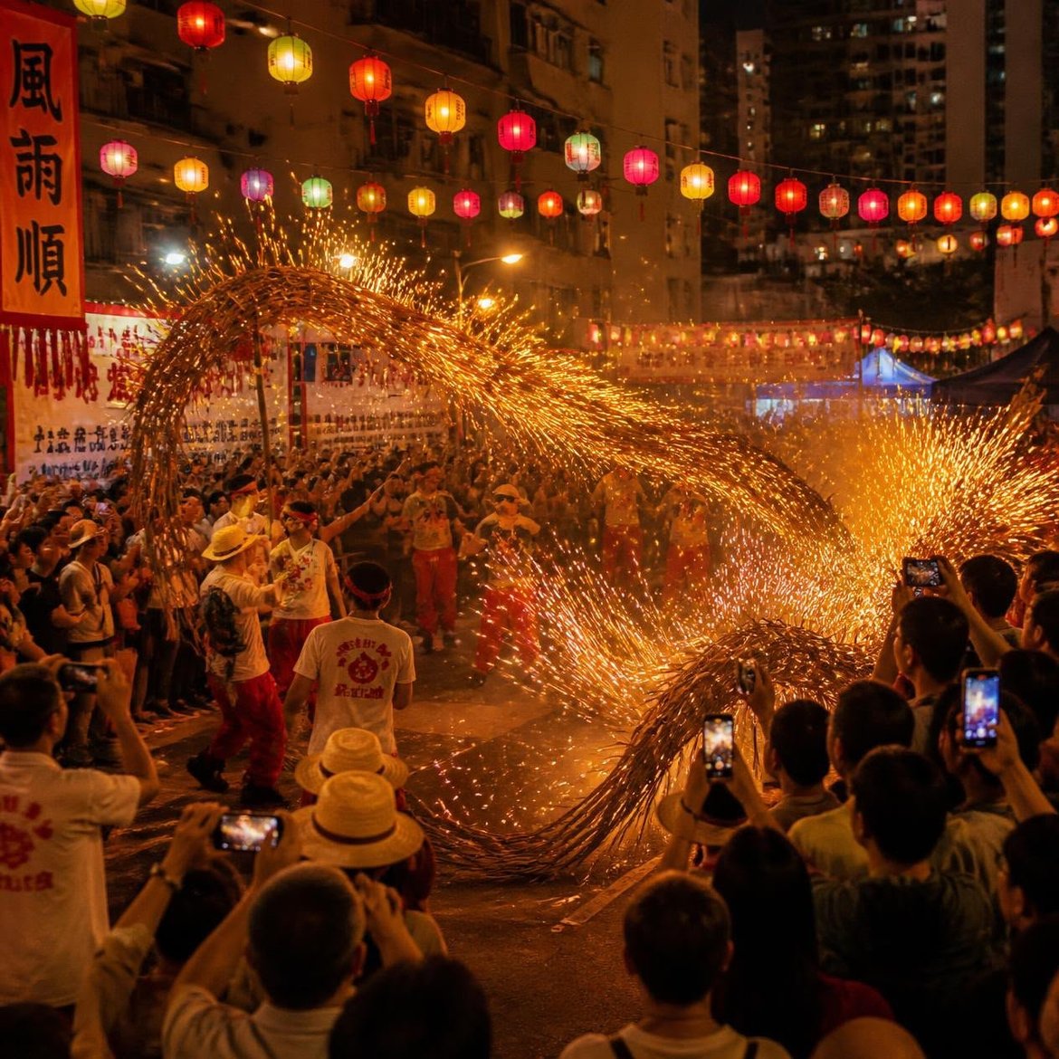 大坑火龍舞 2026｜中秋必睇非遺盛事｜9月24-26日銅鑼灣大坑免費入場 - 2