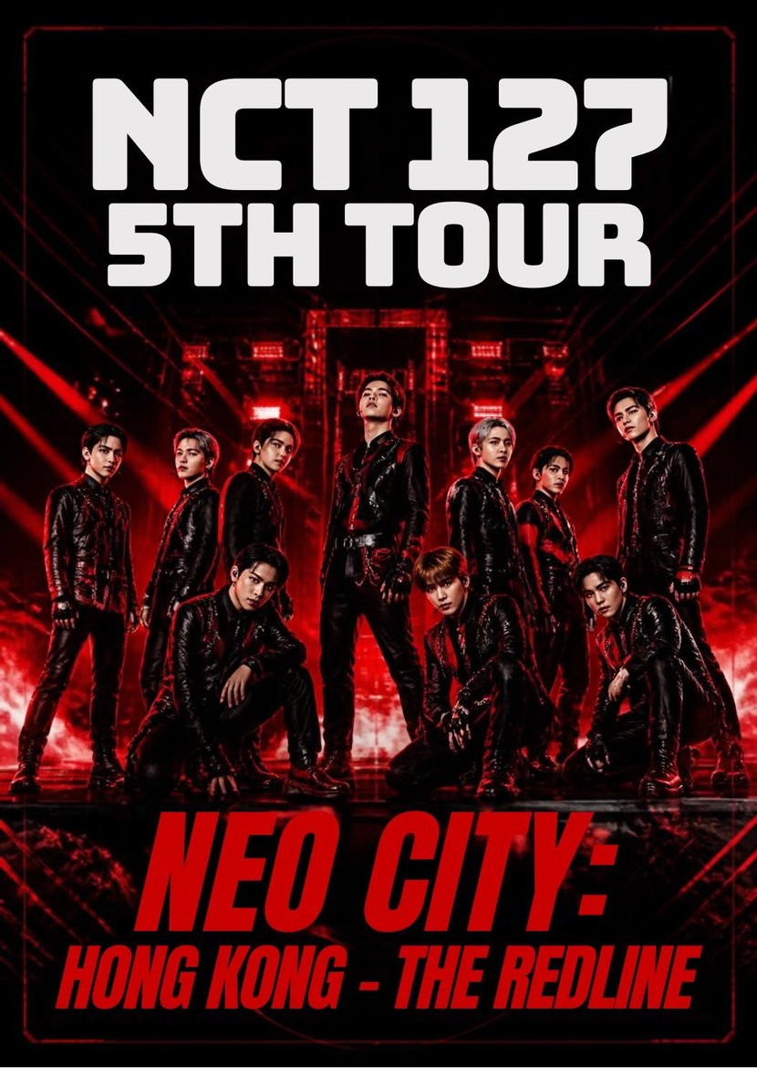 NCT 127 5TH TOUR「NEO CITY: HONG KONG - THE REDLINE」演唱會